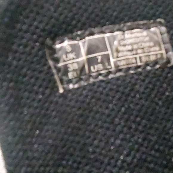 Black Sz 7 Doc Marten Canvas Lace Up Boot - Picture 2 of 6